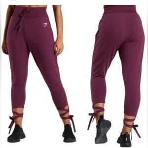 Gymshark Sweatpants with Ankle Ties